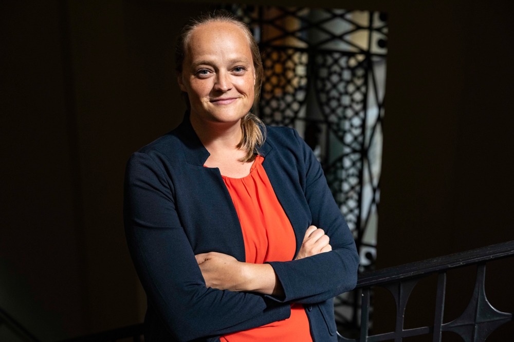 Theresa Hannig ist für ihre gesellschaftskritischen Science-Fiction-Romane wie 