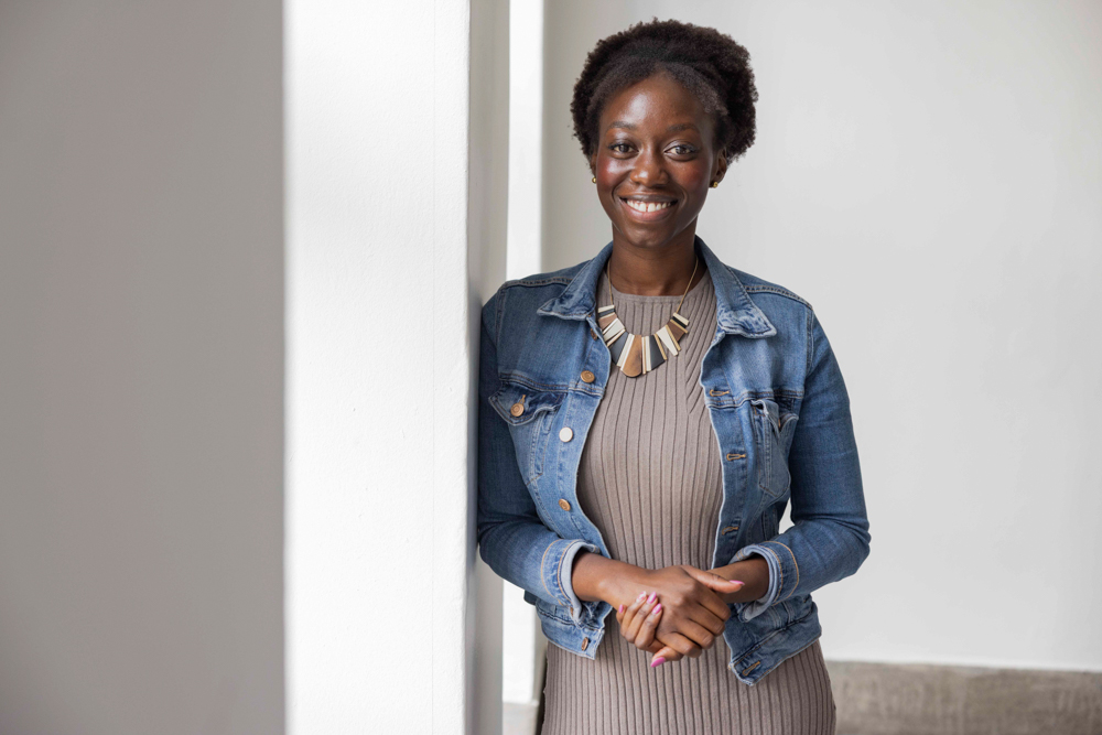 Rachel Etse / Mainz. Sie ist Ethnologin und promoviert an der Uni Mainz über die Bereitschaftspolizei.